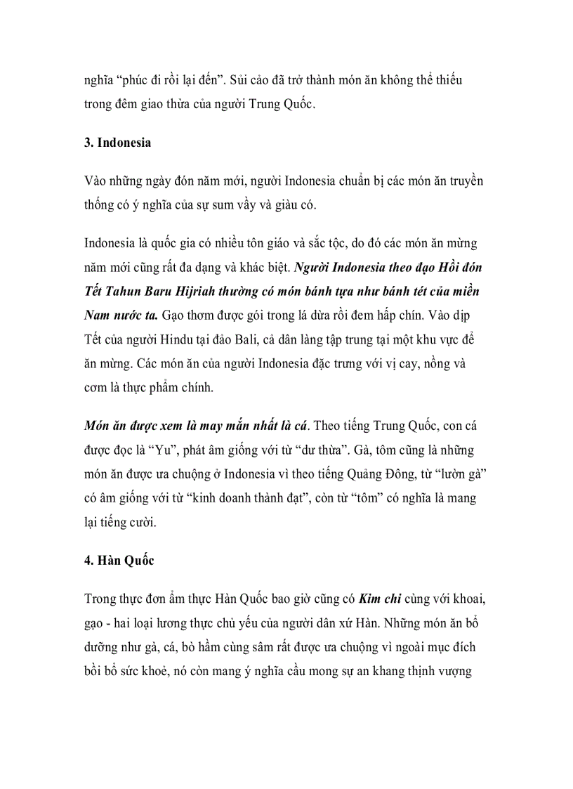 image for page Tìm hiểu món ăn đón năm mới ở châu Á