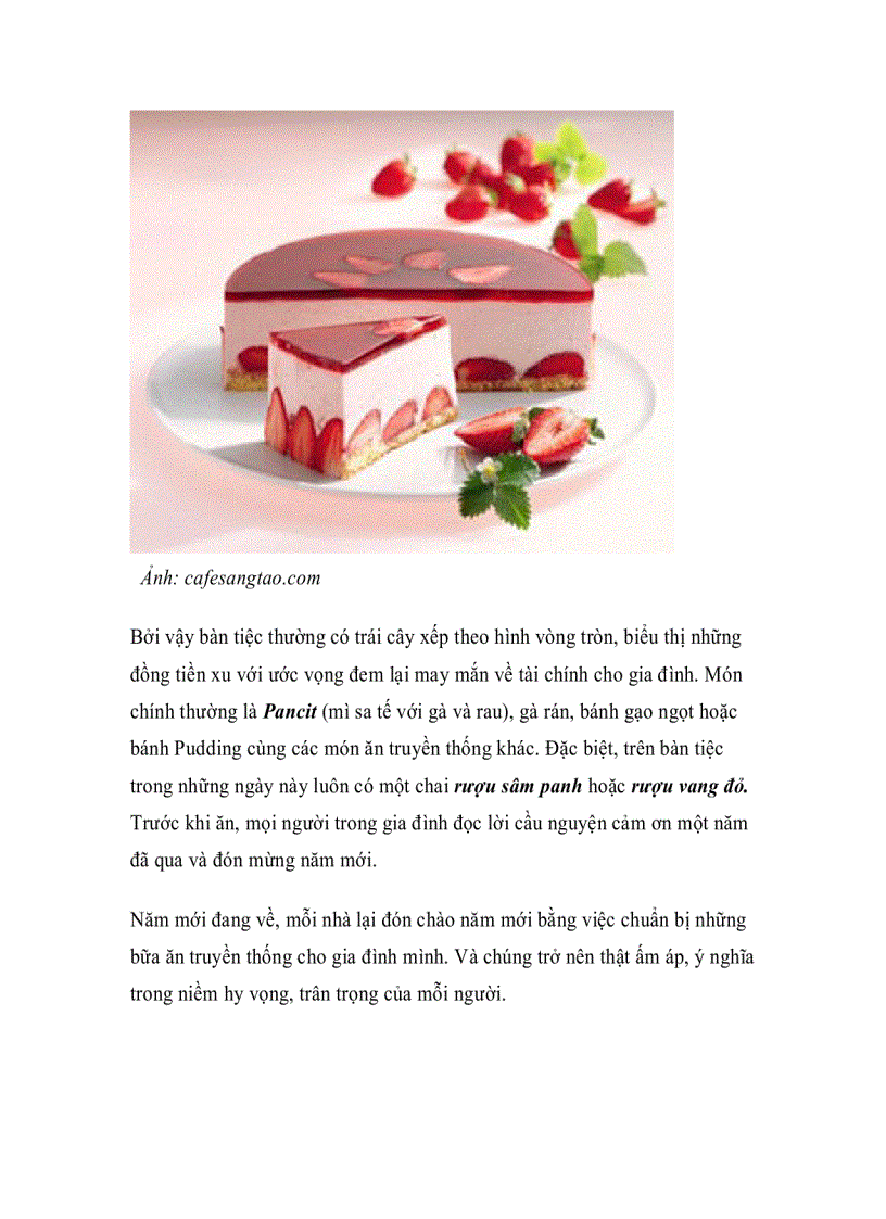 image for page Tìm hiểu món ăn đón năm mới ở châu Á