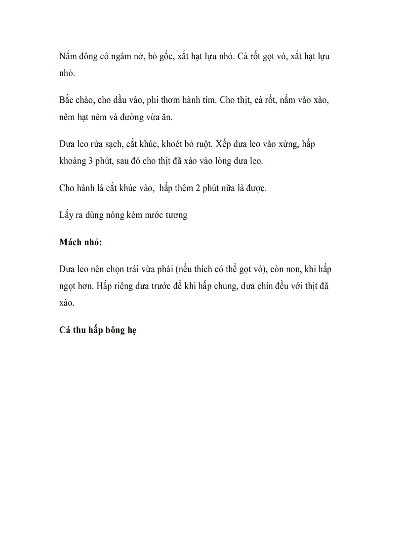 image for page Ngọt thơm vị món hấp