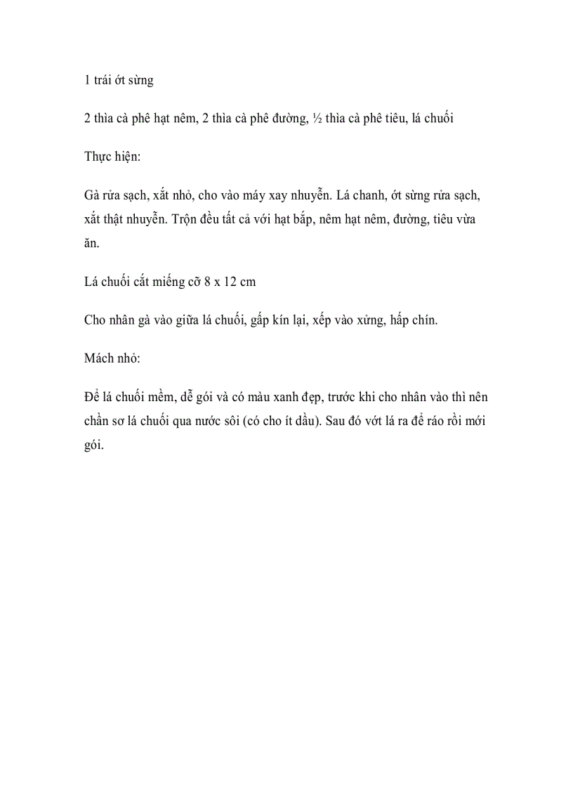 image for page Ngọt thơm vị món hấp