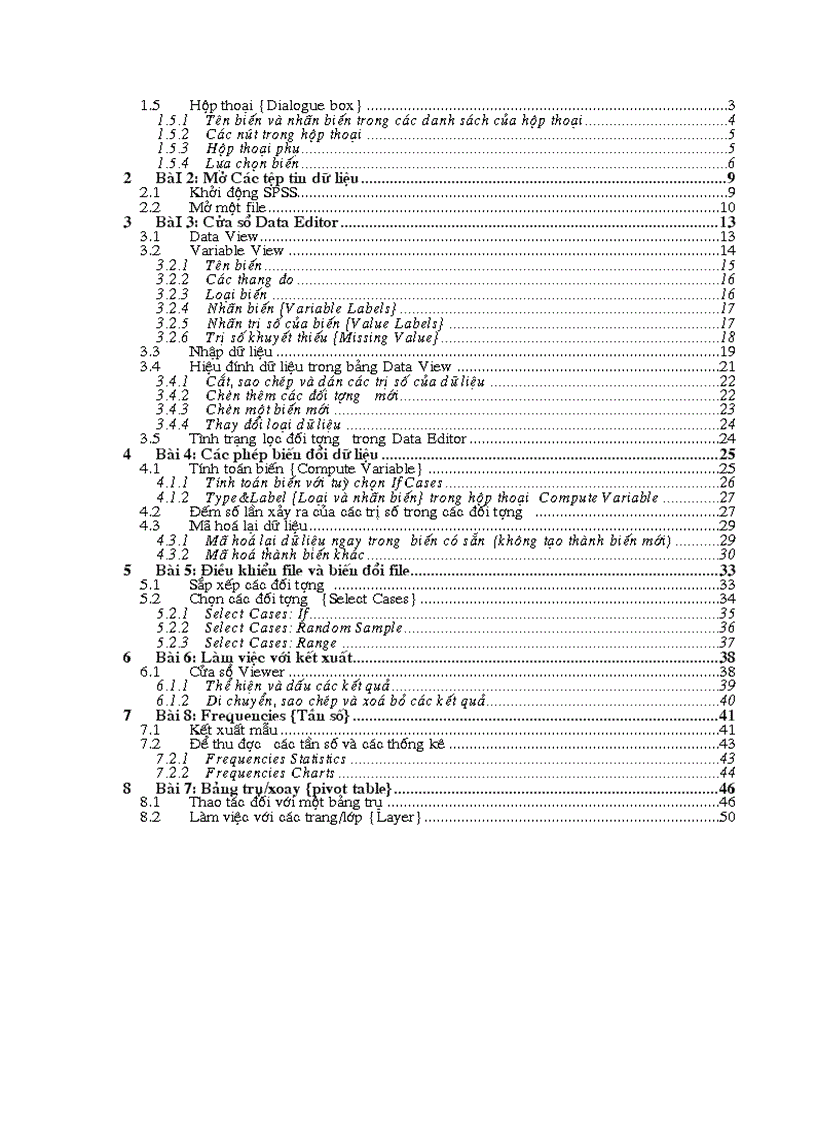 image for page Hướng dẫn sử dụng spss