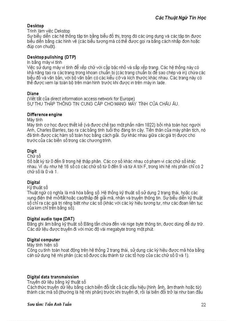 image for page Thuật ngữ tin học A