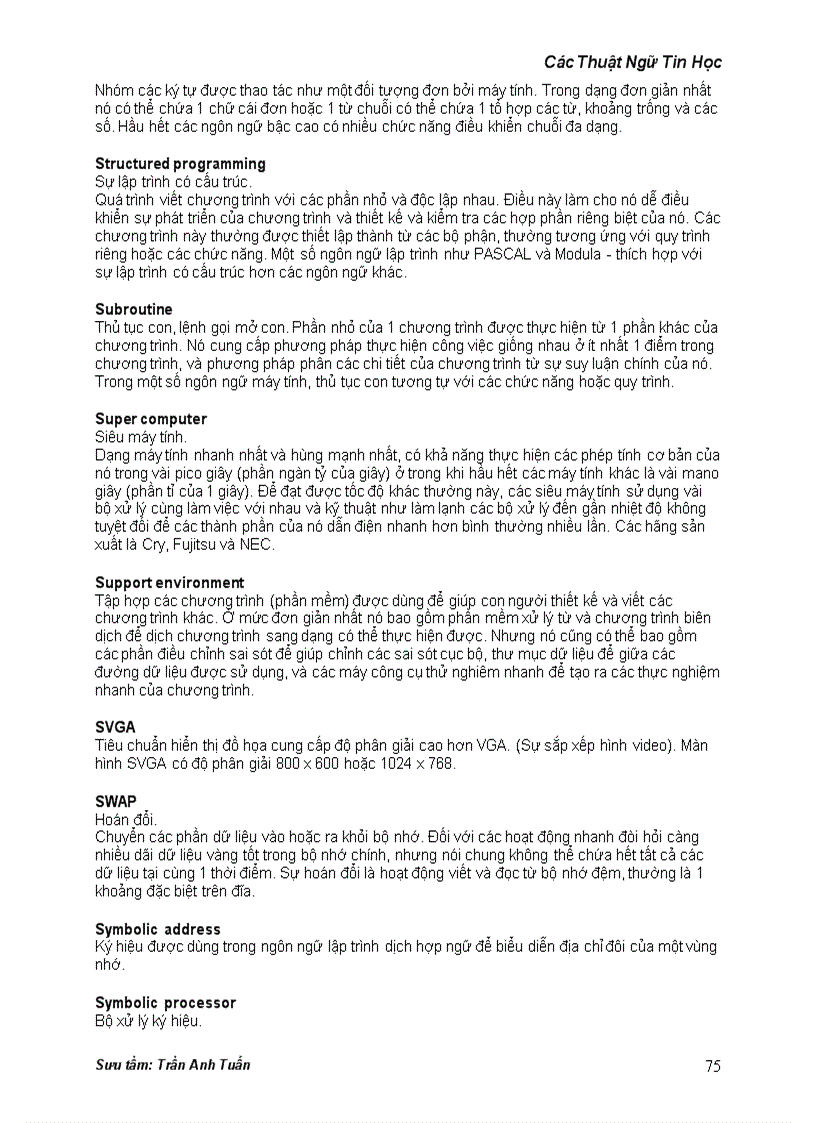 image for page Thuật ngữ tin học A
