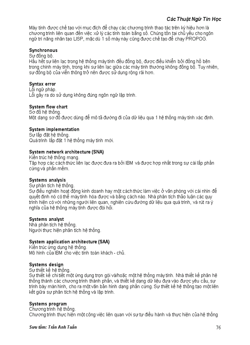image for page Thuật ngữ tin học A