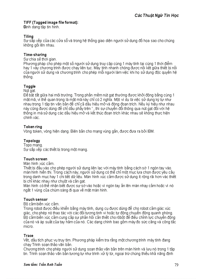 image for page Thuật ngữ tin học A