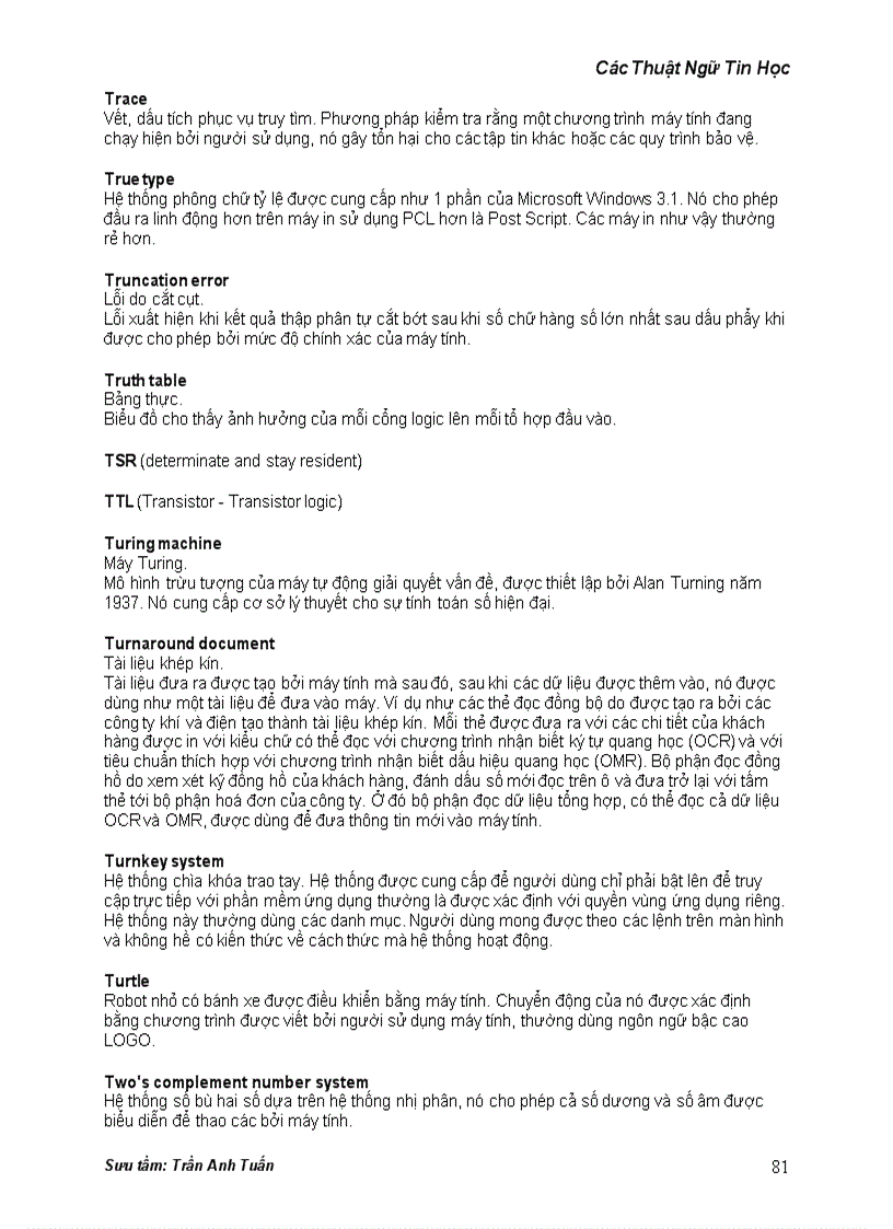 image for page Thuật ngữ tin học A