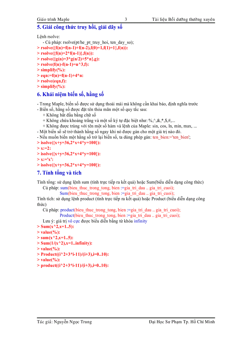 image for page Giới thiệ u về maple