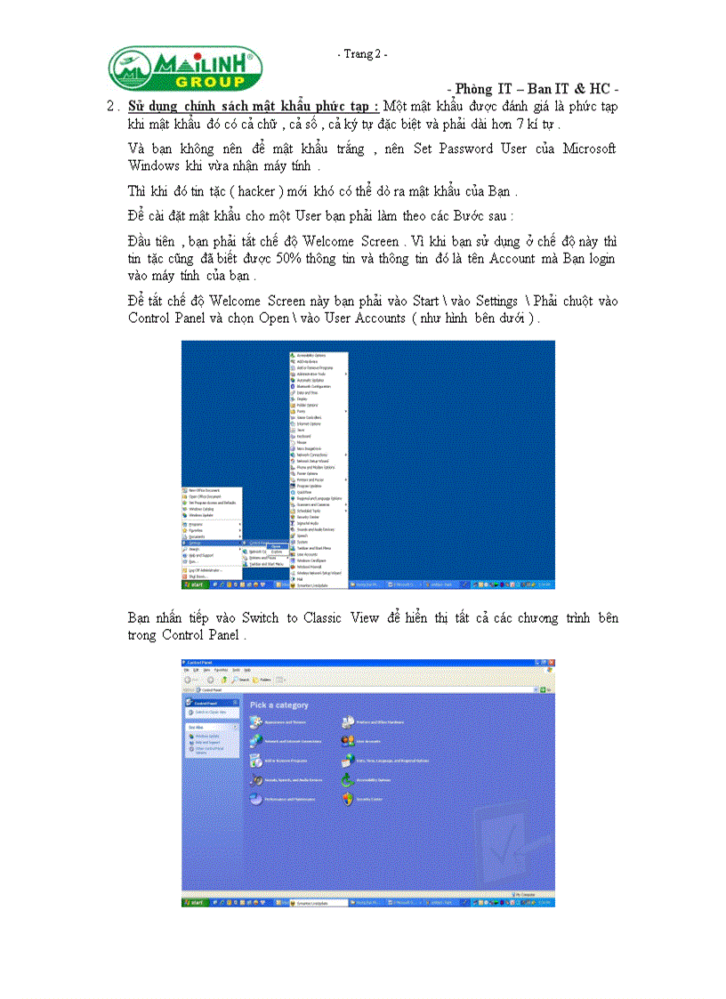 image for page Hướng dẫn cách phòng chống virus