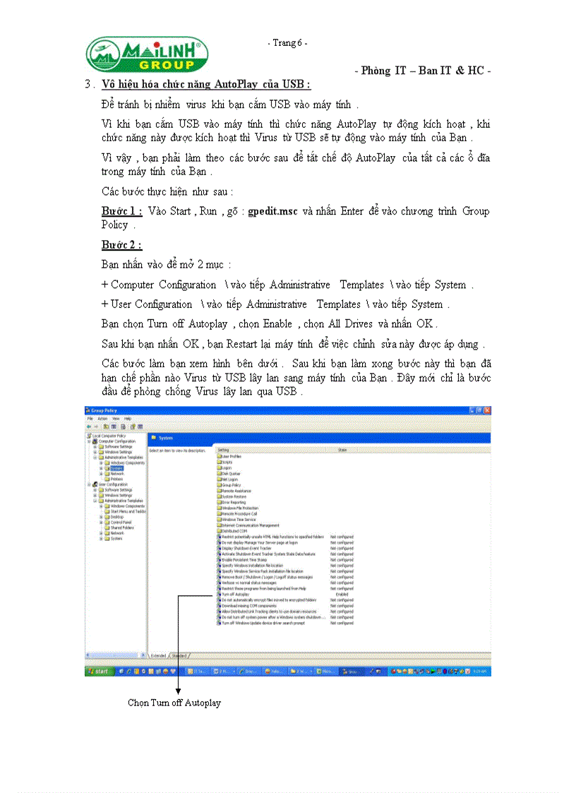 image for page Hướng dẫn cách phòng chống virus