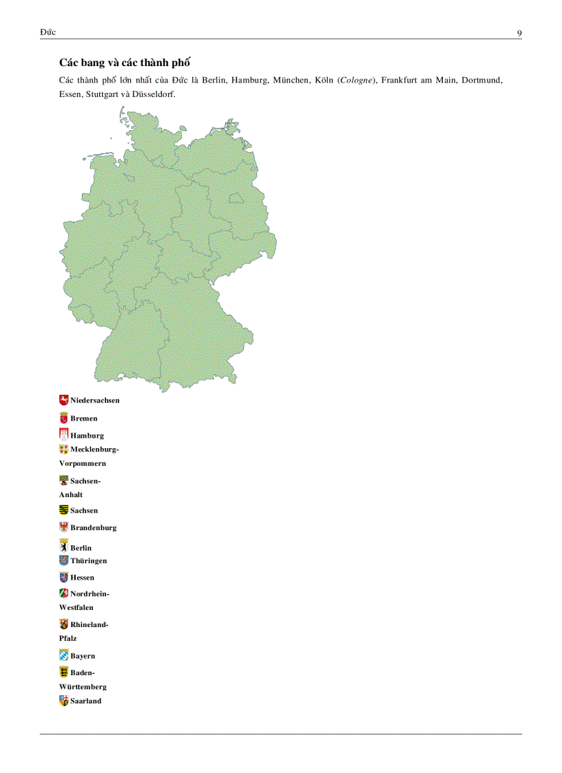 image for page Giới thiệu sơ lược về nước đức