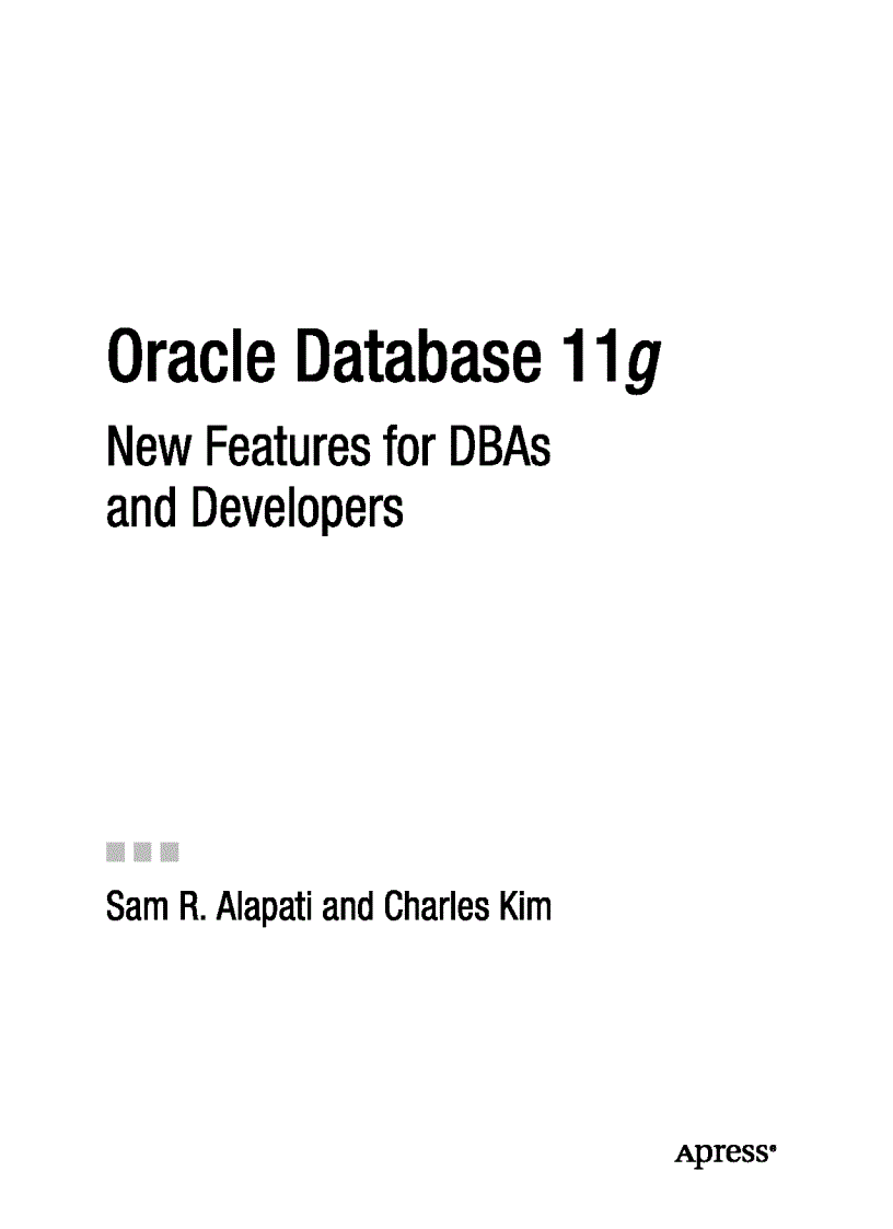 image for page Oracle Database 11g P1