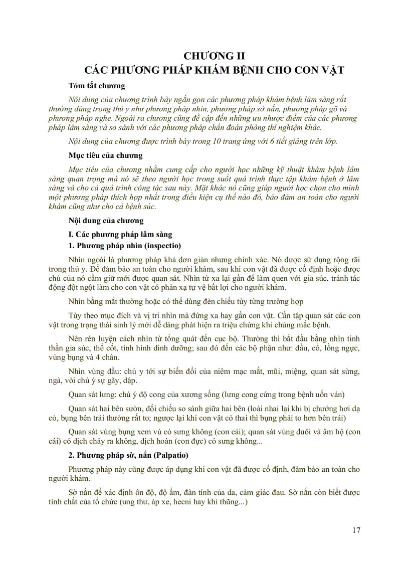 image for page Chẩn đoán bệnh thú y