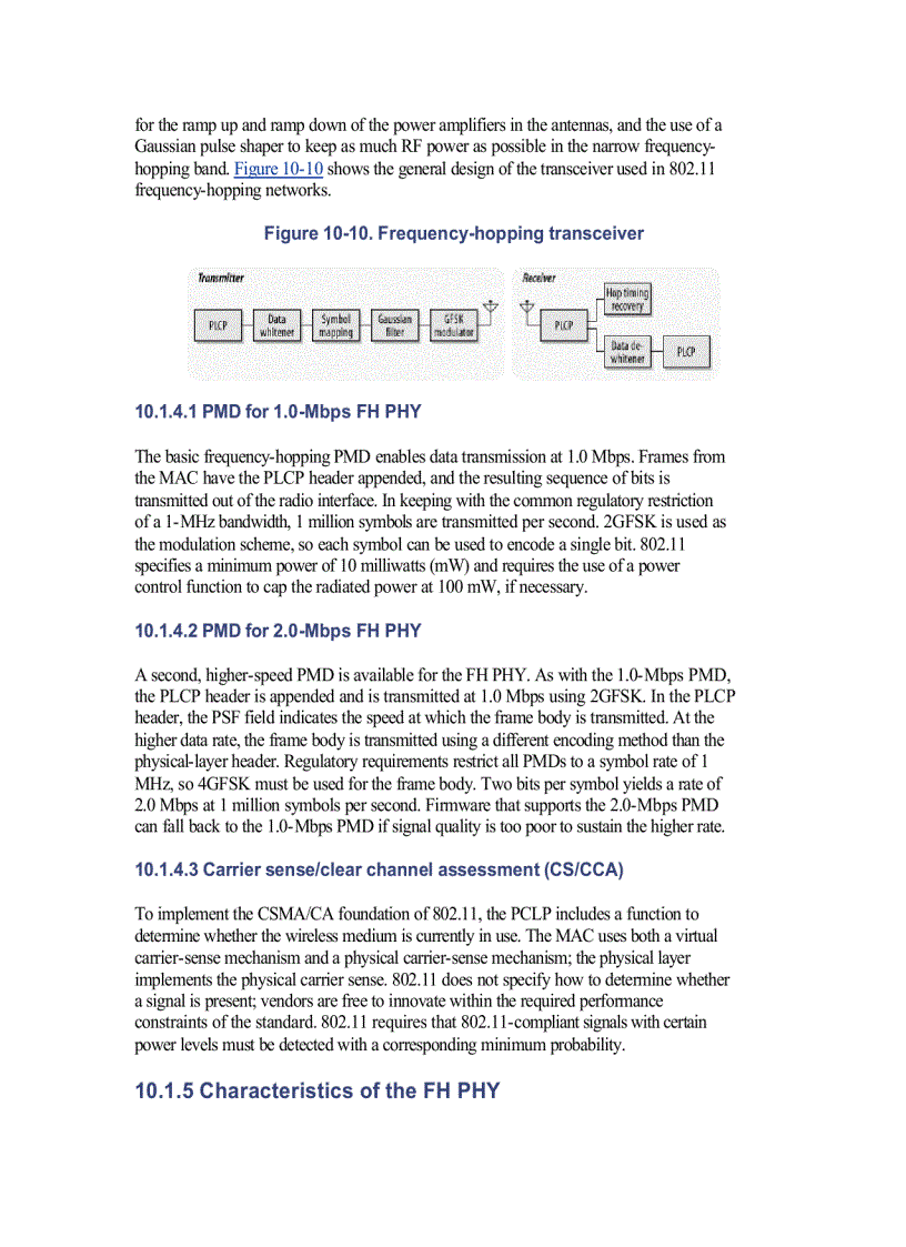 image for page ISM emission rules and maximum throughput