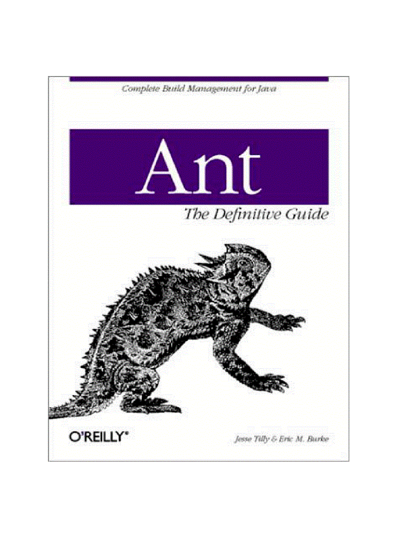 image for page Ant The Definitive Guide