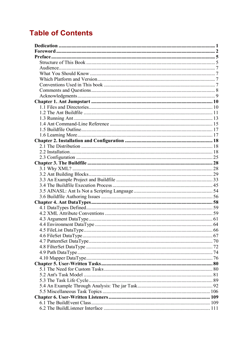 image for page Ant The Definitive Guide