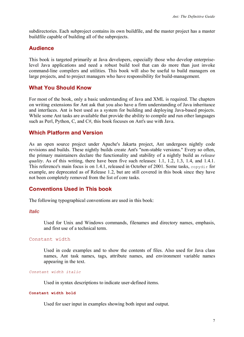 image for page Ant The Definitive Guide