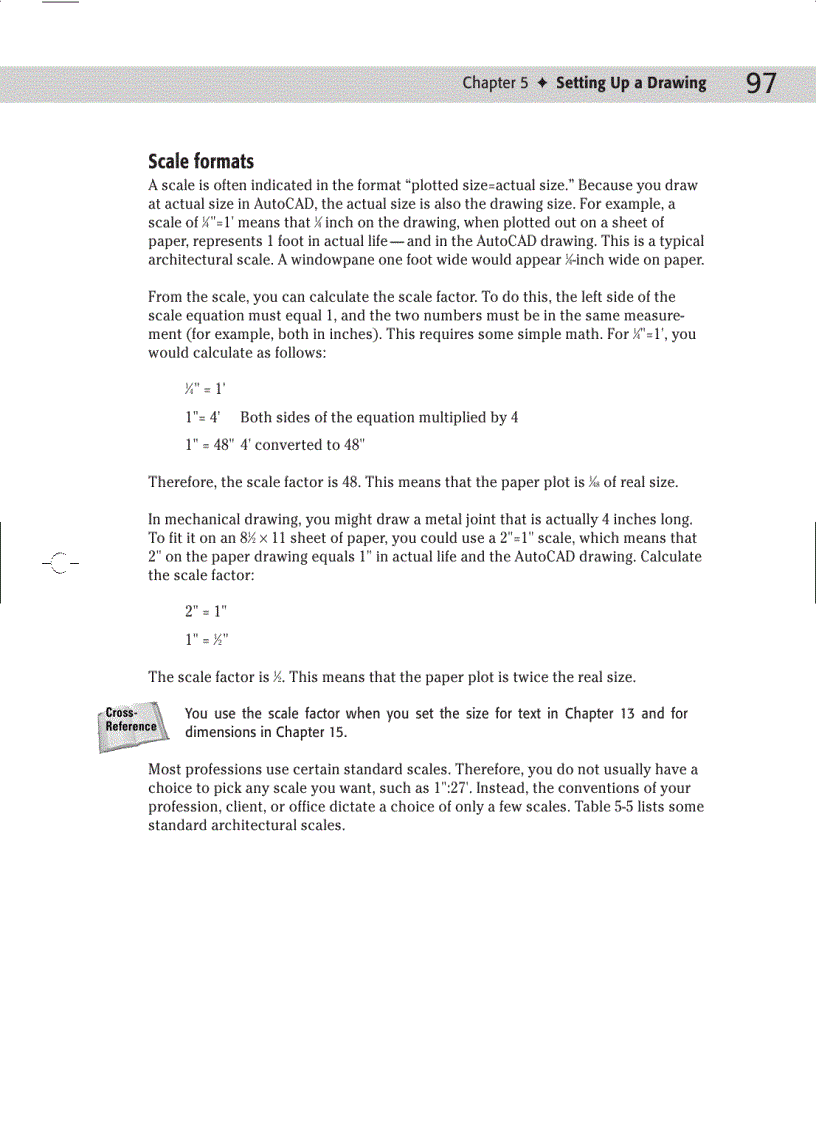 image for page AutoCAD Basics Unit Types