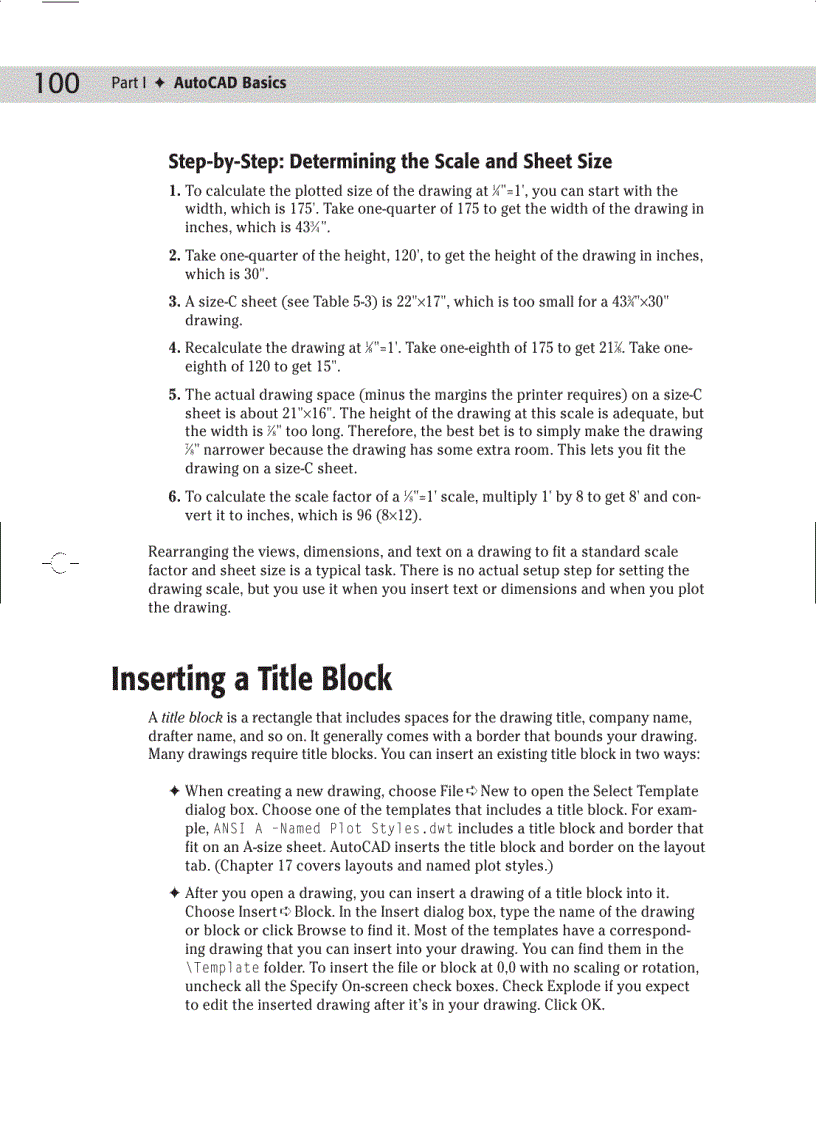 image for page AutoCAD Basics Unit Types