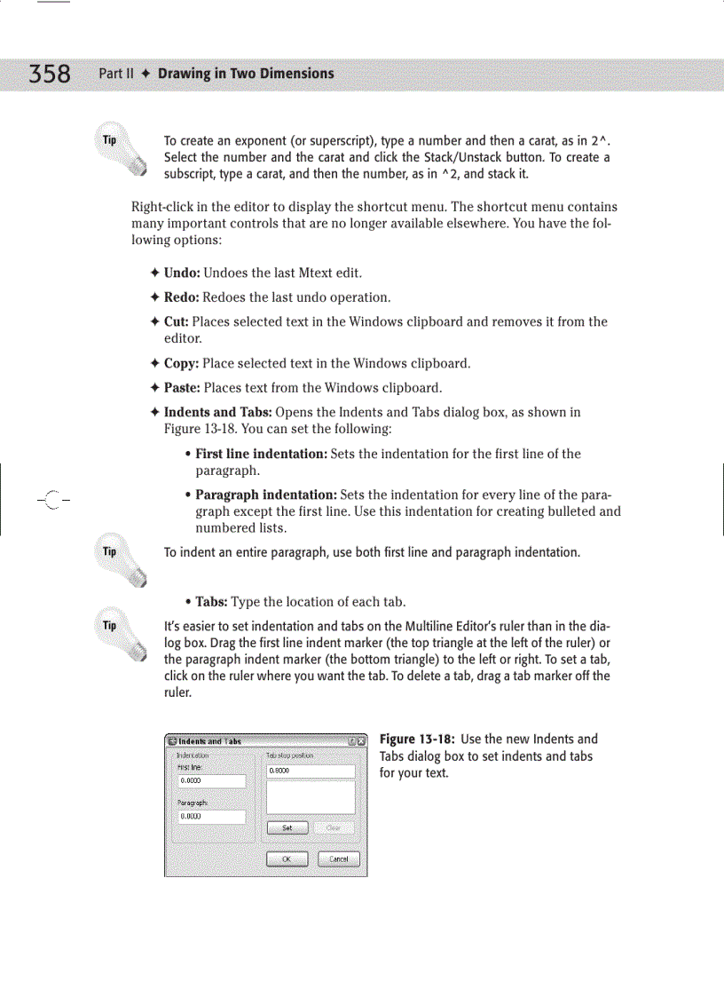 image for page Drawing in Two Dimensions Step by Step Creating Text Styles