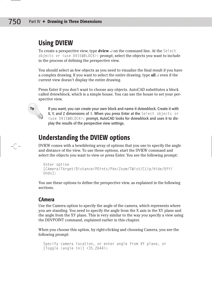 image for page Drawing in Three Dimensions