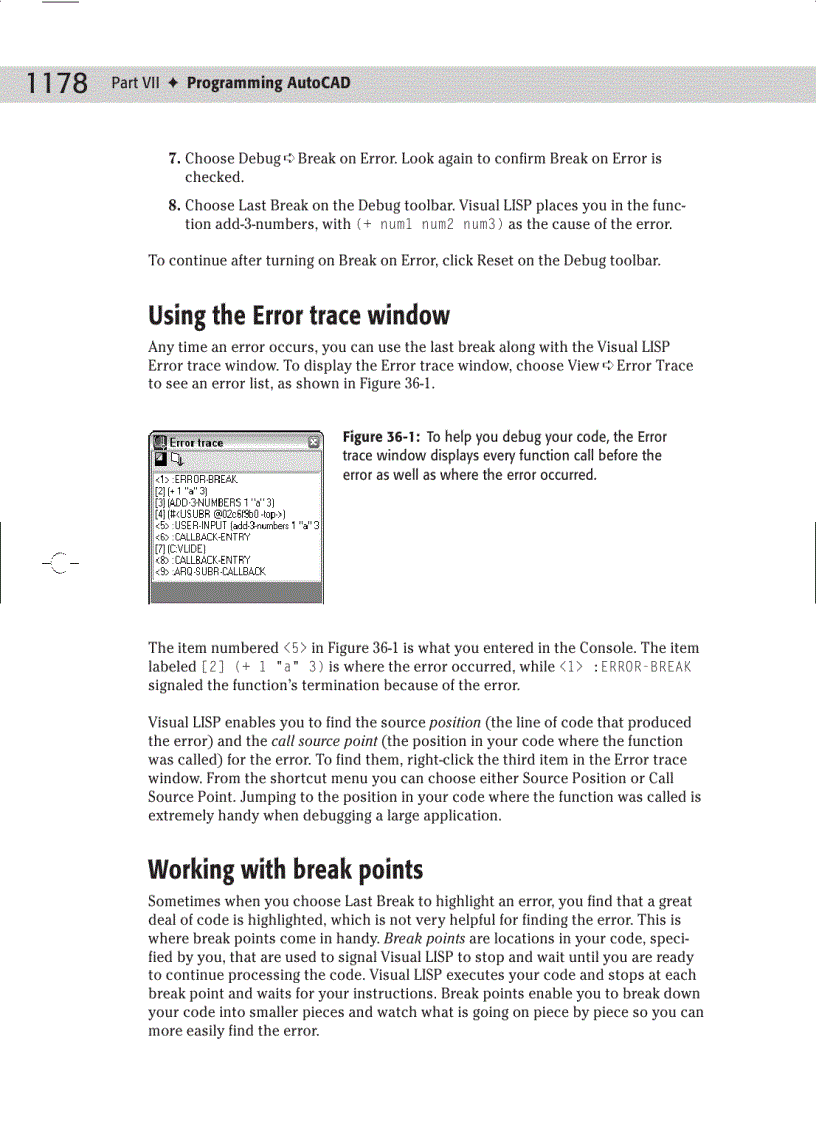 image for page Programming AutoCAD