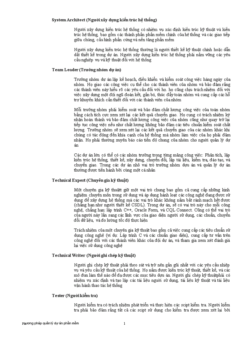 image for page Bài giảng phương pháp quản lý dự án phần mềm