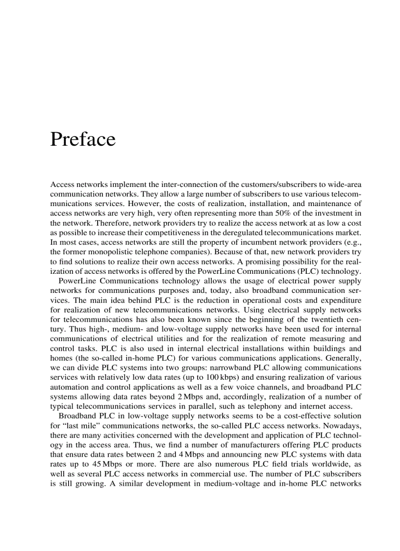 image for page Broadband Powerline Communications Networks Network Design Halid Hrasnica Abdelfatteh Haidine Ralf Lehnert