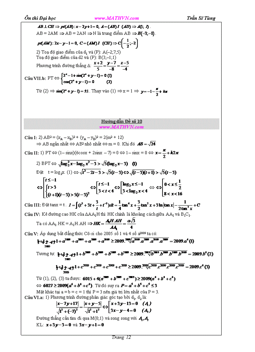 image for page 55 đề thi đại học toán và vật lí bám sát chủ trương ra đề của Bộ Giáo dục và đào tạo cùng đáp án chi tiết 3