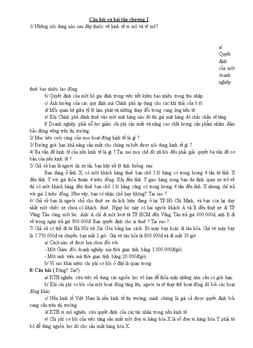 image for page Bài tâp kinh tế vi mô theo giáo trình đại học