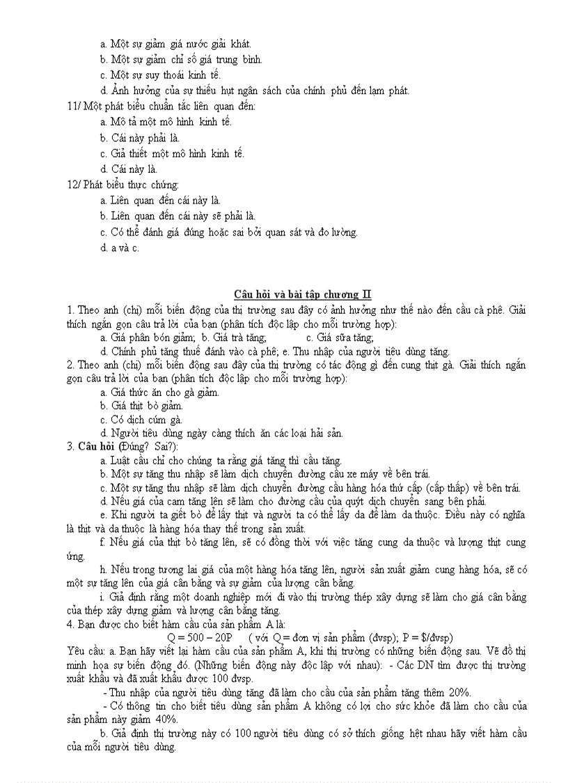 image for page Bài tâp kinh tế vi mô theo giáo trình đại học