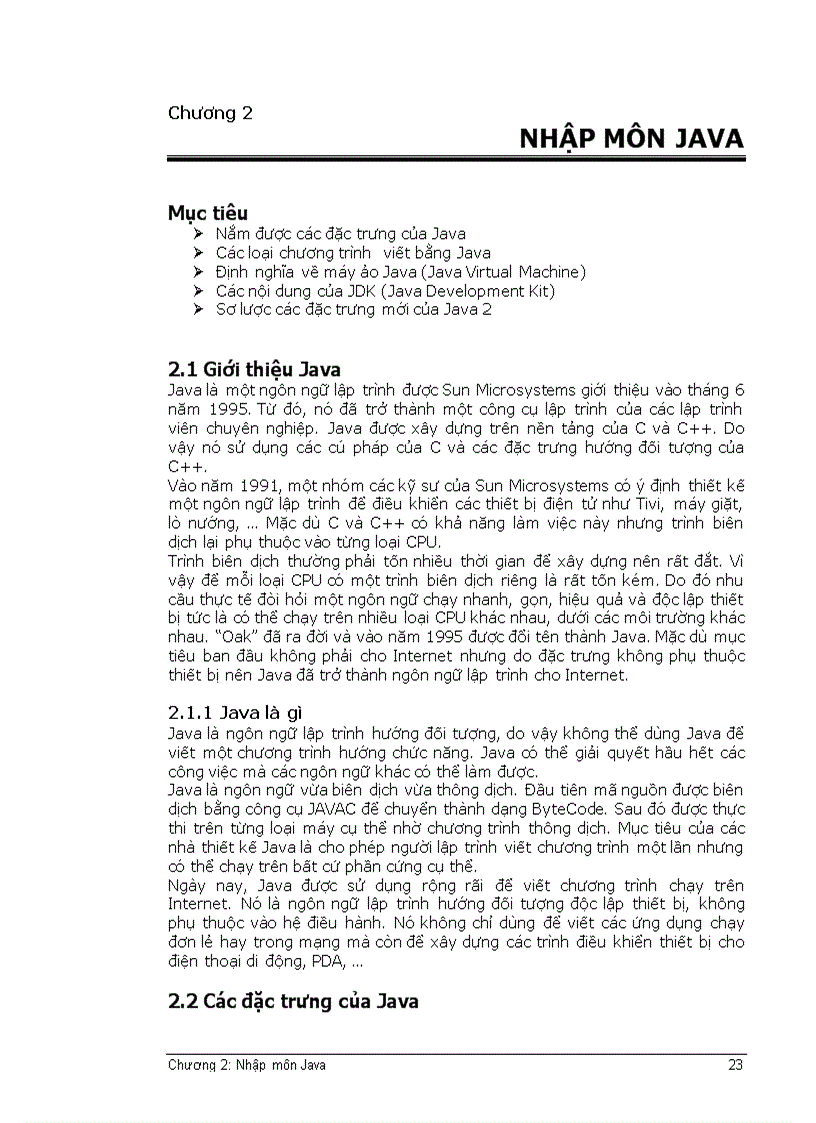 image for page Nhập môn java