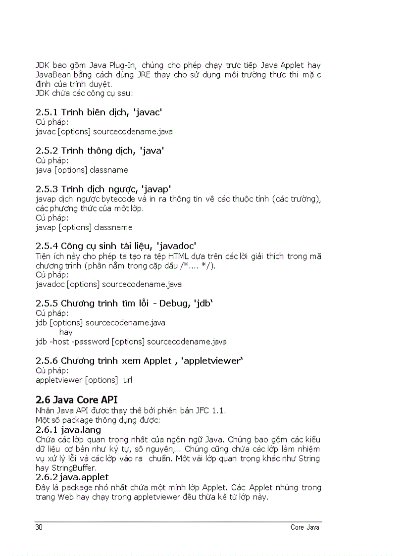 image for page Nhập môn java