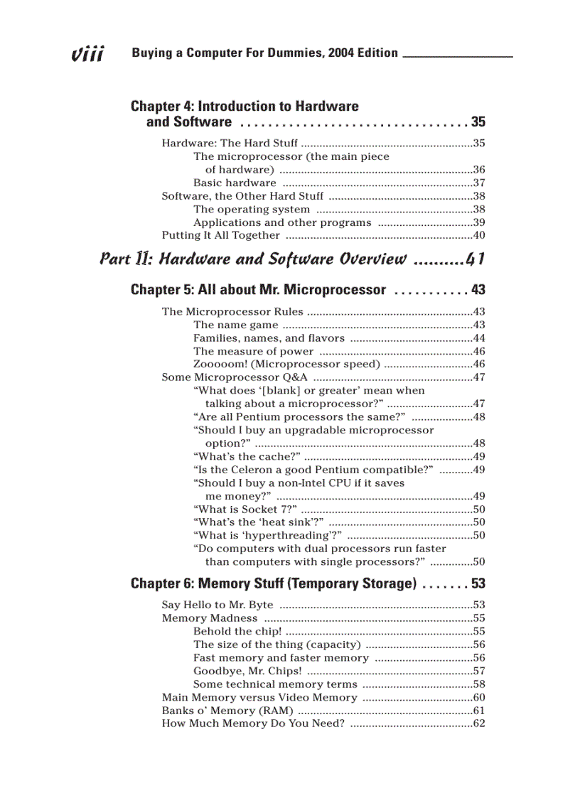 image for page Buying a Computer FOR DUMmIES