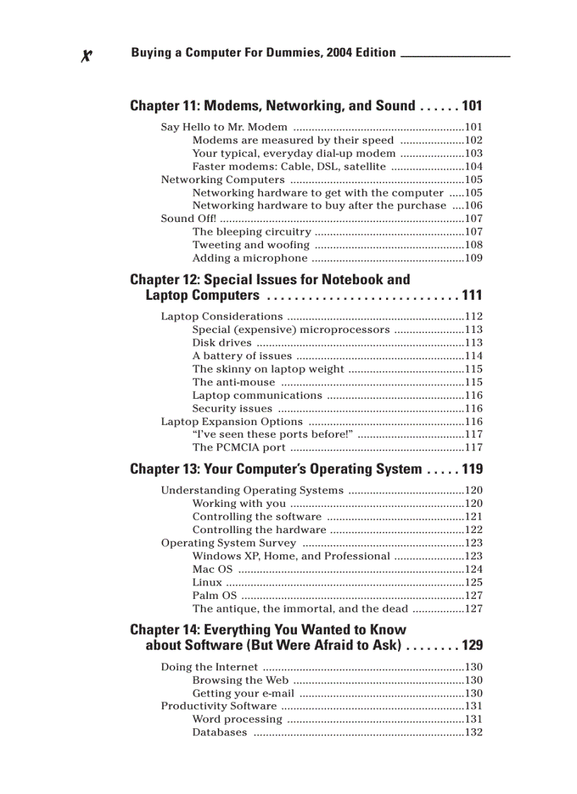 image for page Buying a Computer FOR DUMmIES