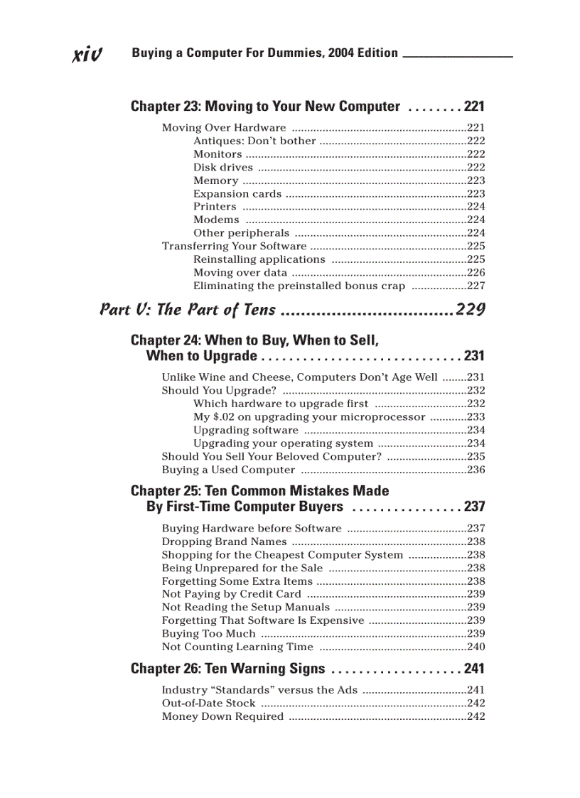 image for page Buying a Computer FOR DUMmIES