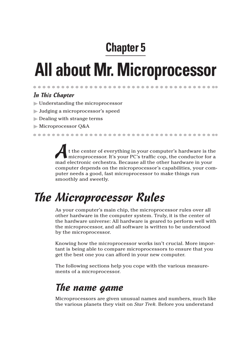 image for page Hardware and Software Overview