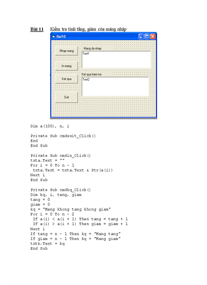 image for page 10 Bài Tập Mẫu Lập Trình Visual Basic