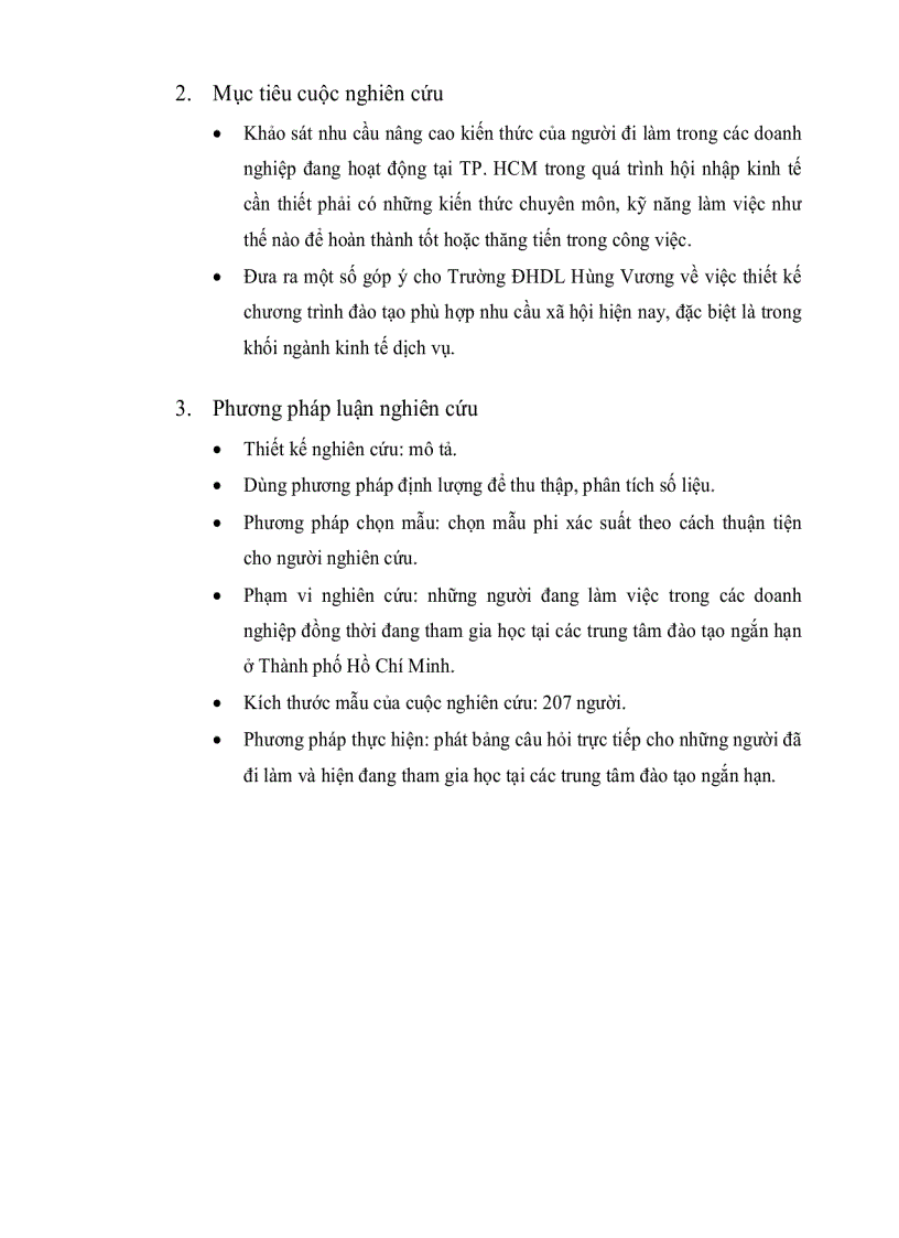 image for page Đề cương Khảo sát nhu cầu nâng cao kiến thức của người đi làm