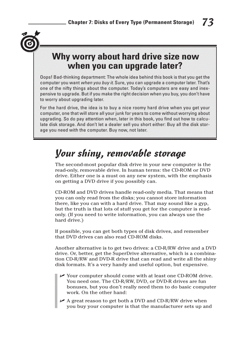 image for page Disks of Every Type Permanent Storage