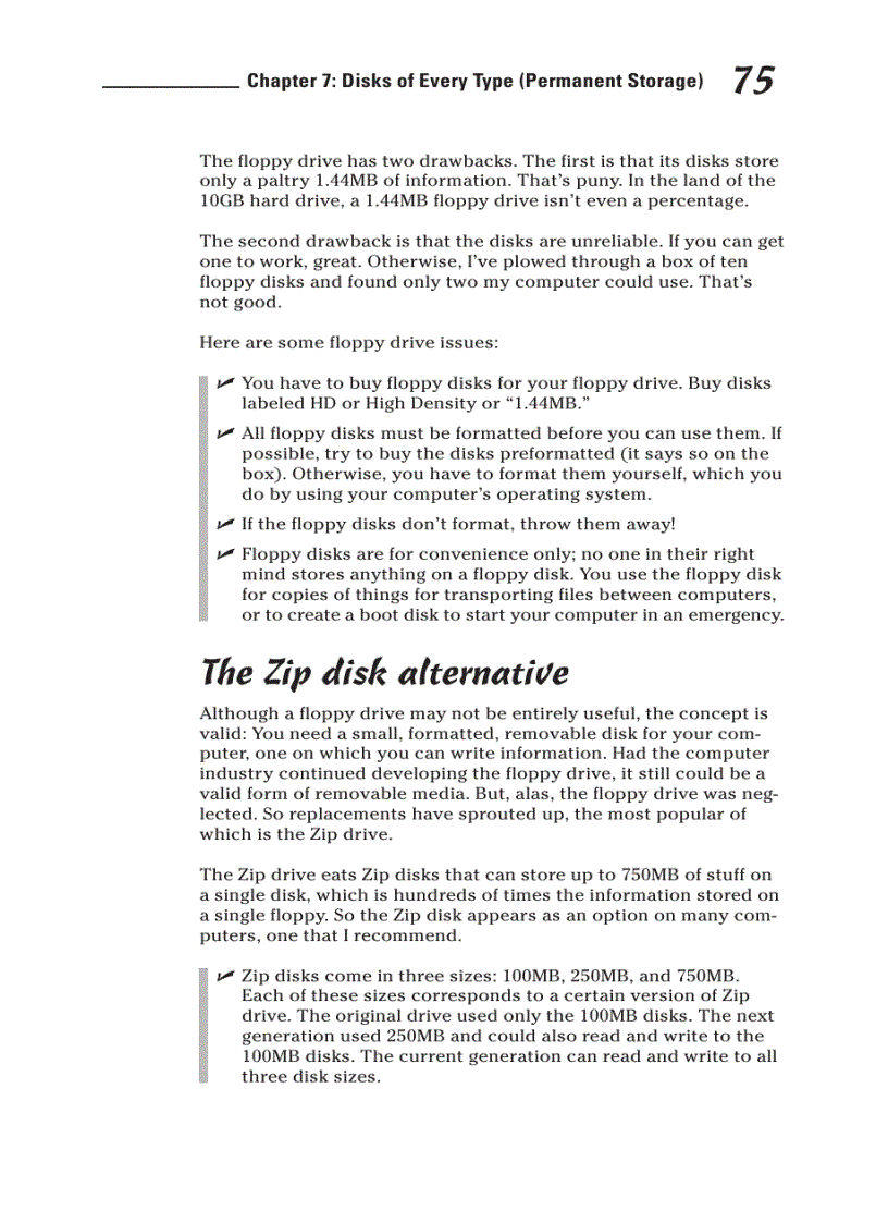 image for page Disks of Every Type Permanent Storage