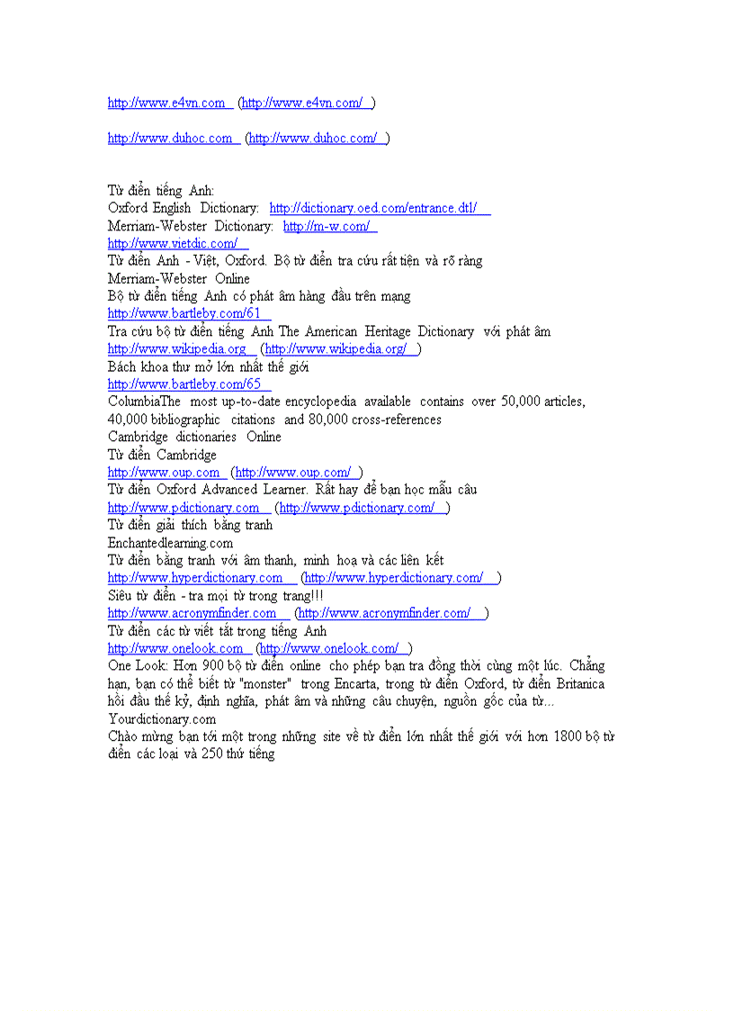 image for page Danh sách các website học tiếng cực hay đầy đủ