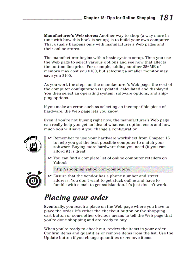 image for page Tips for Online Shopping