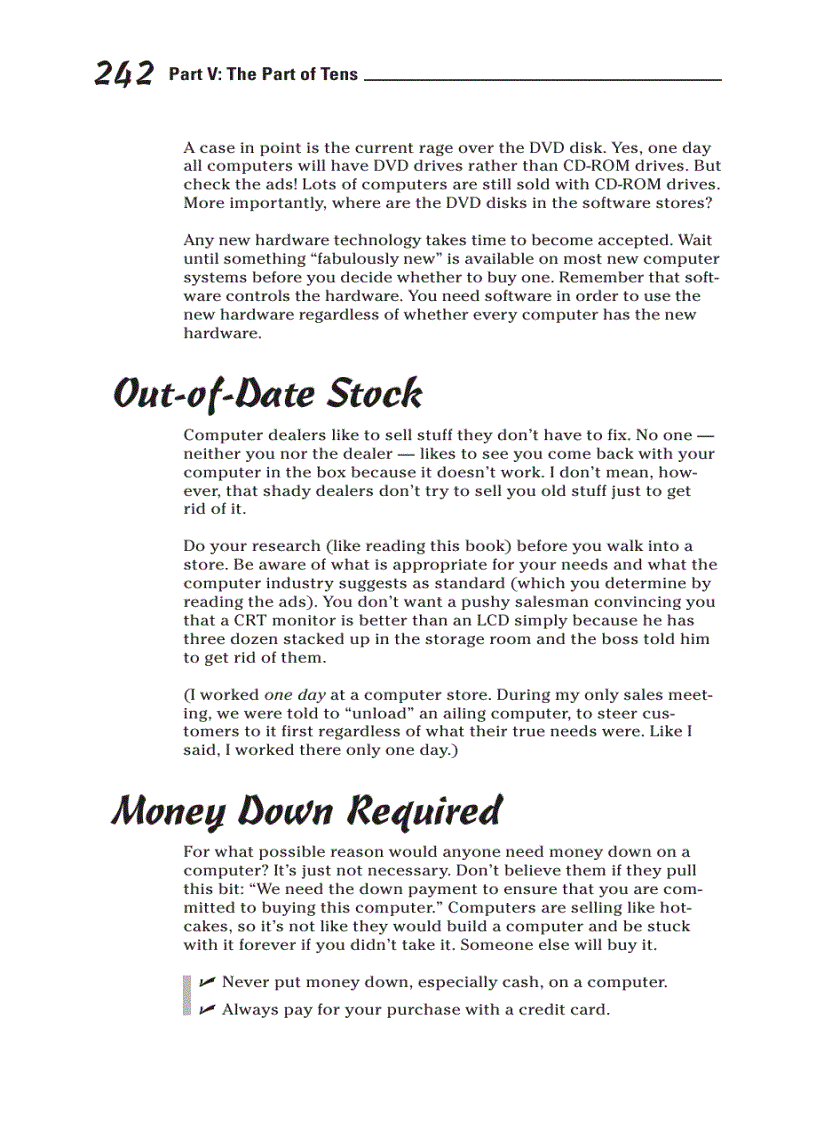 image for page Ten Common Mistakes Made By First Time Computer Buyers