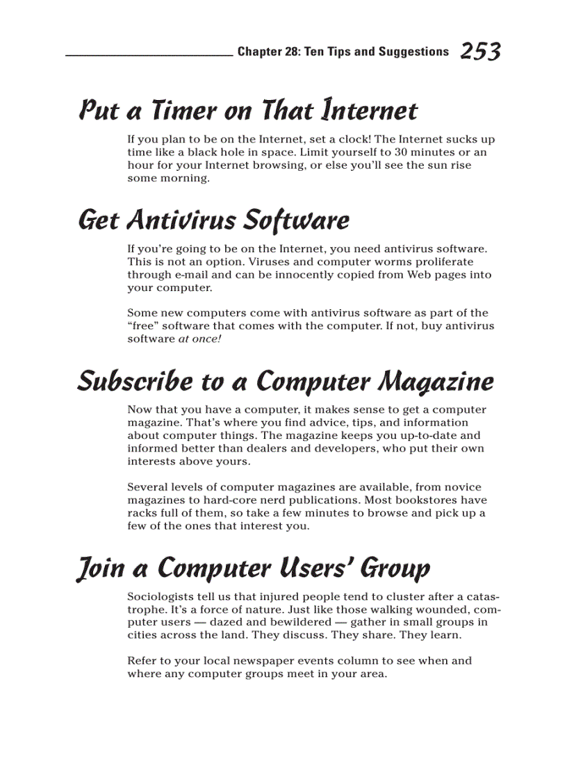 image for page Ten Common Mistakes Made By First Time Computer Buyers