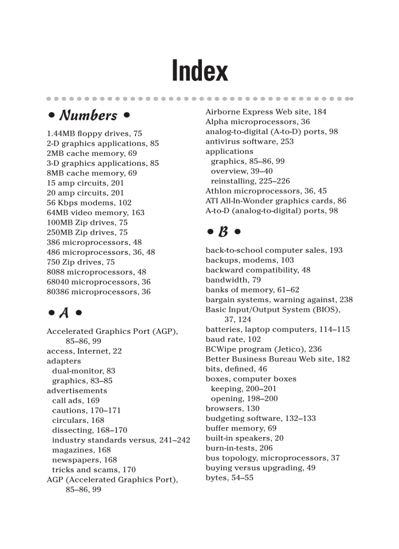 image for page Ten Common Mistakes Made By First Time Computer Buyers