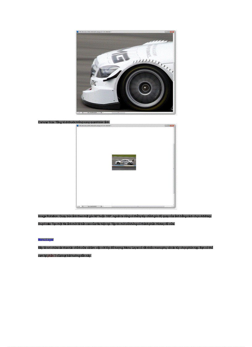 image for page Hướng dẫn sử dụng Photoshop CS5 Phần 4 Các menu cơ bản