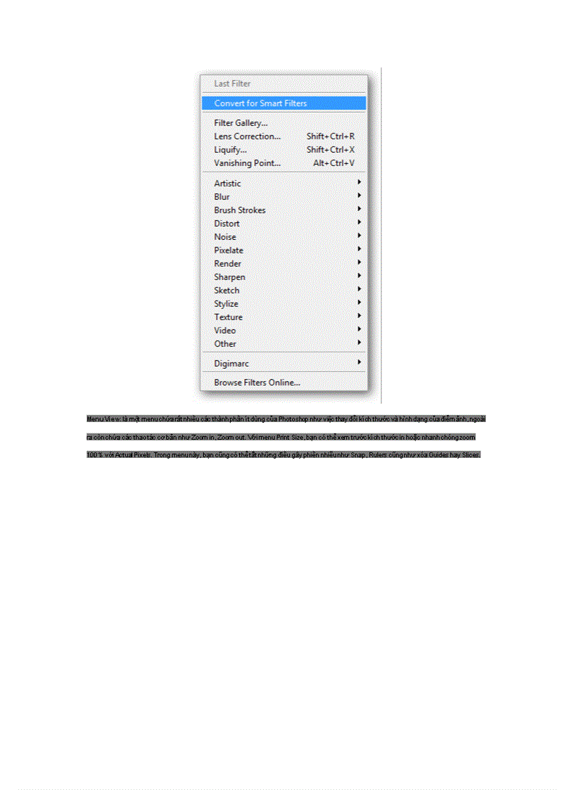 image for page Hướng dẫn sử dụng Photoshop CS5 Phần 4 Các menu cơ bản