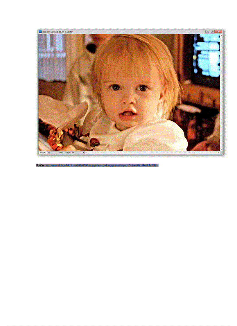 image for page Hướng dẫn sử dụng Photoshop CS5 Phần 5 Chỉnh sửa ảnh