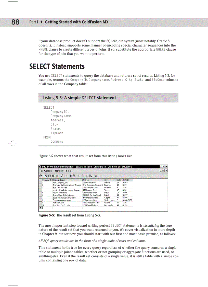 image for page Getting Started with ColdFusion MX