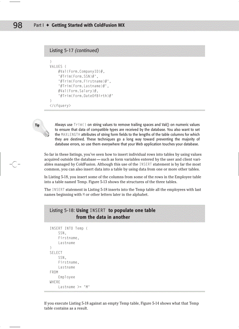 image for page Getting Started with ColdFusion MX